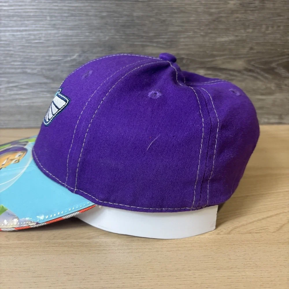 Disney On Ice Hat Cap Strap Back Youth Purple Blue Buzz Lightyear Space Ranger
